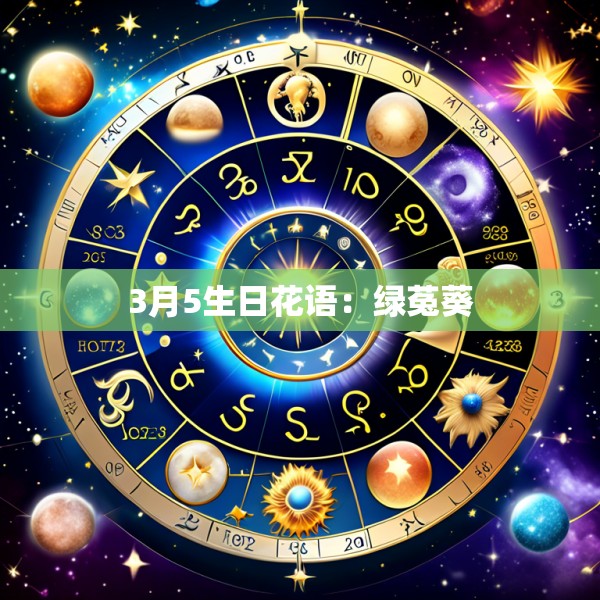 3月5生日花语:绿菟葵