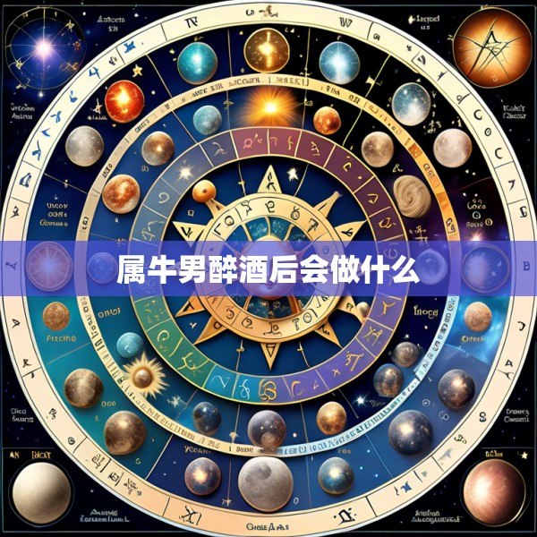 属牛男醉酒后会做什么