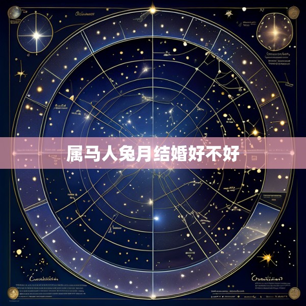 属马人兔月结婚好不好