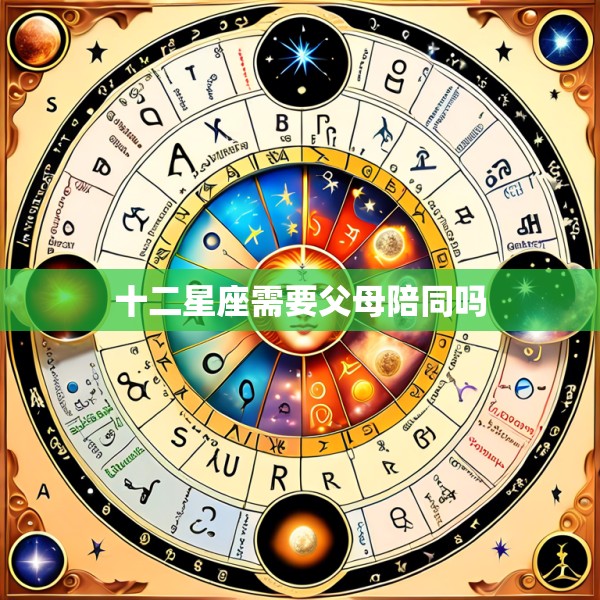 十二星座需要父母陪同吗