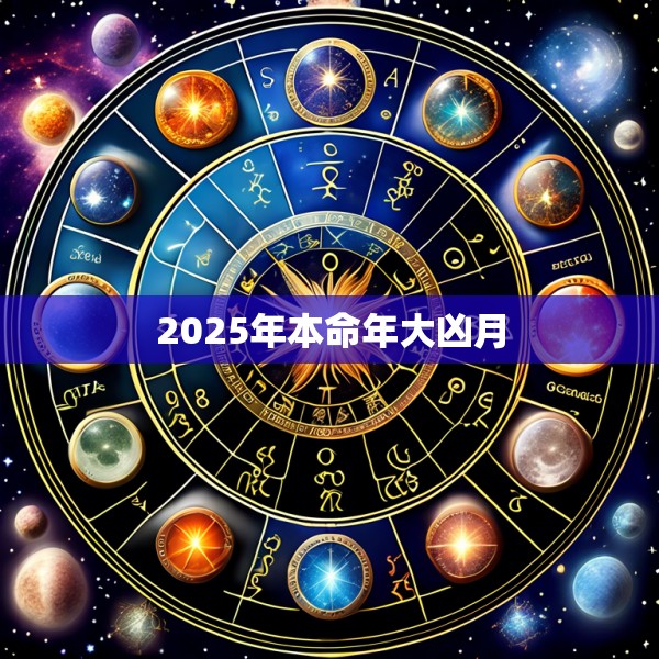 2025年本命年大凶月