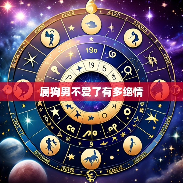 属狗男不爱了有多绝情