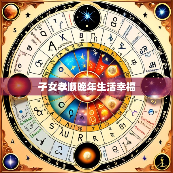 子女孝顺晚年生活幸福