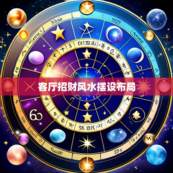 客厅招财风水摆设布局