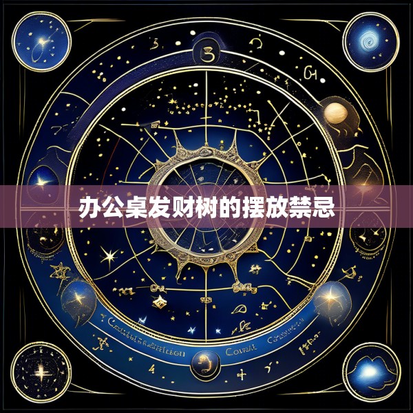 办公桌发财树的摆放禁忌