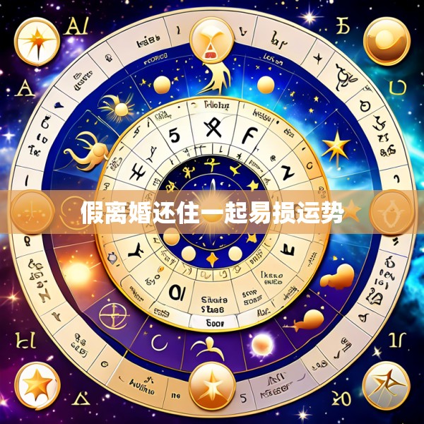 假离婚还住一起易损运势