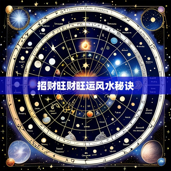 招财旺财旺运风水秘诀