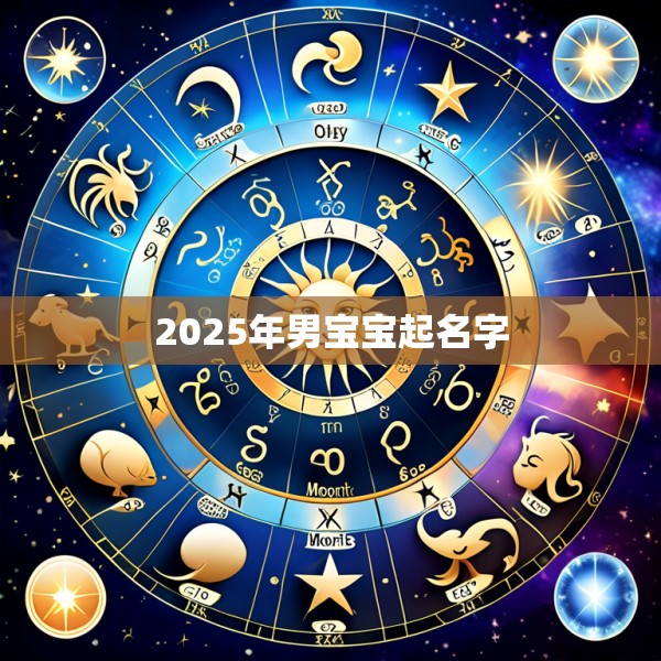 2025年男宝宝起名字