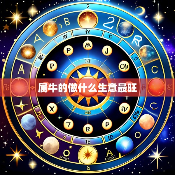 属牛的做什么生意最旺