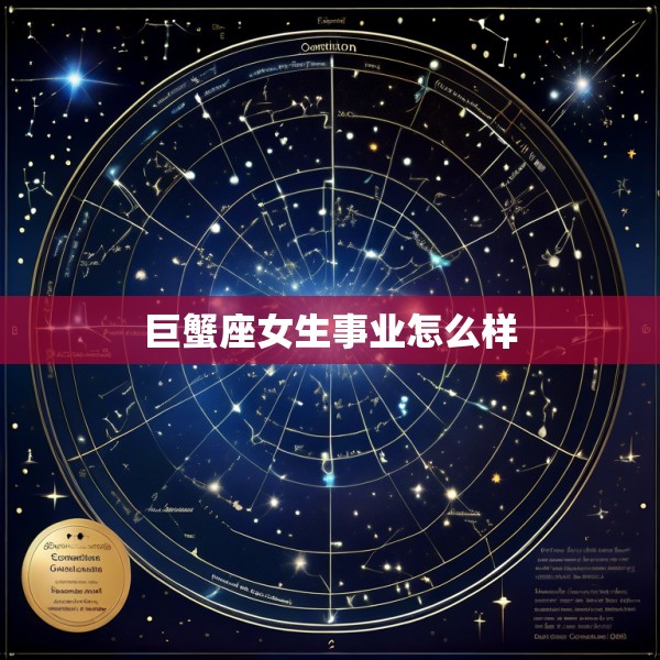 巨蟹座女生事业怎么样