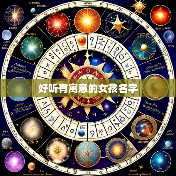 好听有寓意的女孩名字