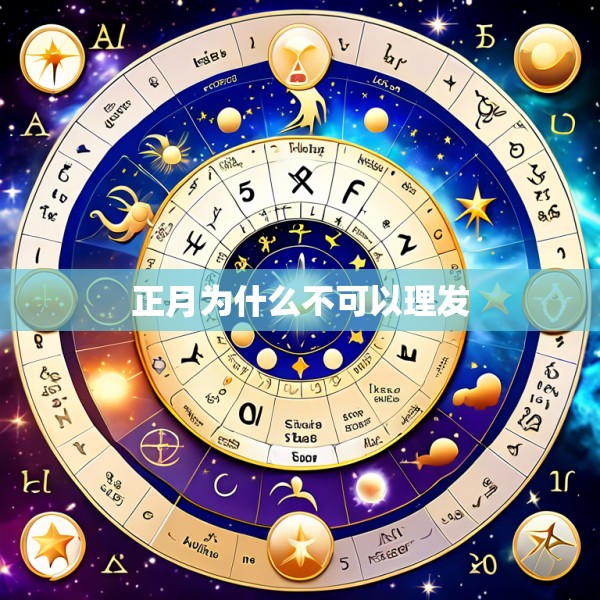 正月为什么不可以理发