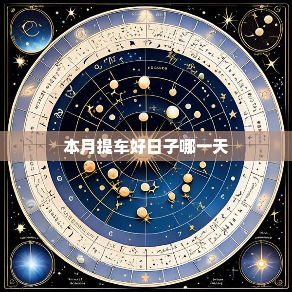 本月提车好日子哪一天