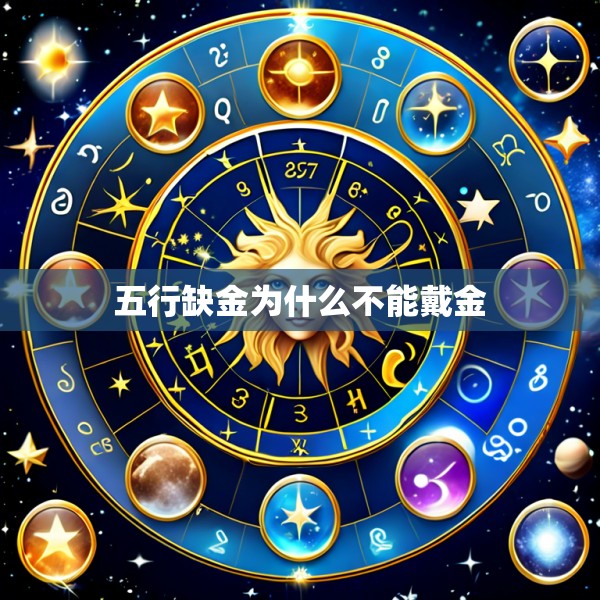 五行缺金为什么不能戴金