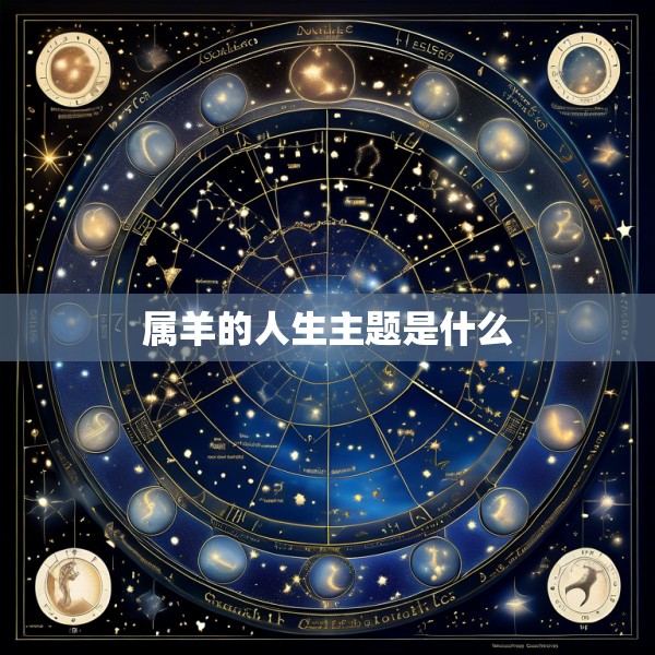 属羊的人生主题是什么