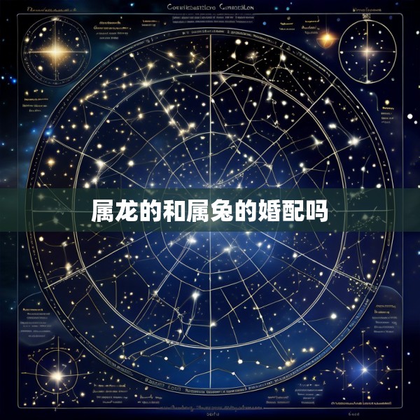 属龙的和属兔的婚配吗
