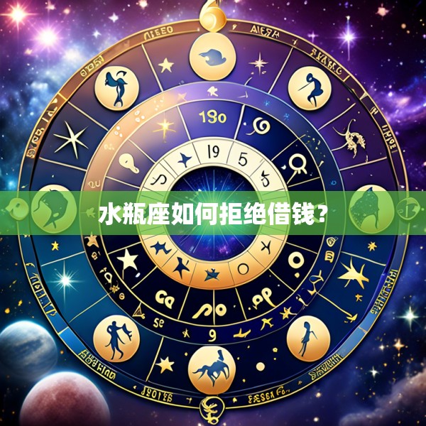 水瓶座如何拒绝借钱？
