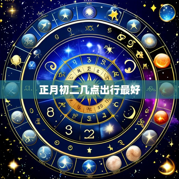 正月初二几点出行最好