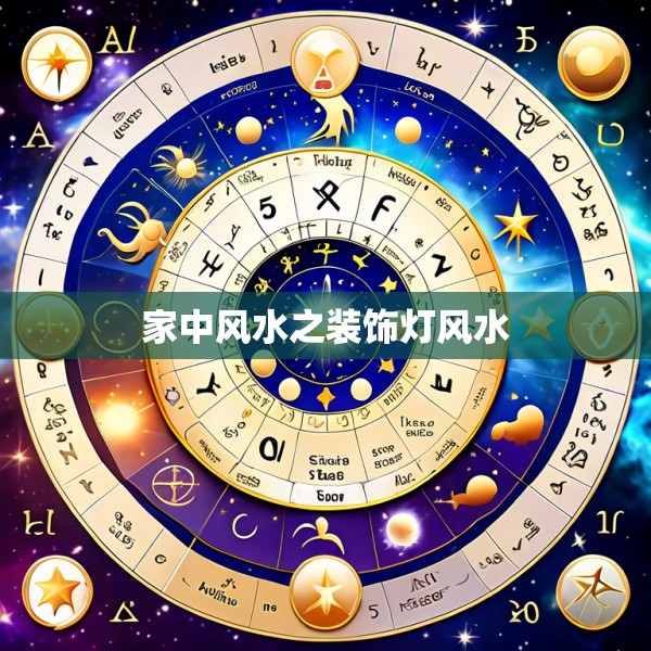 家中风水之装饰灯风水