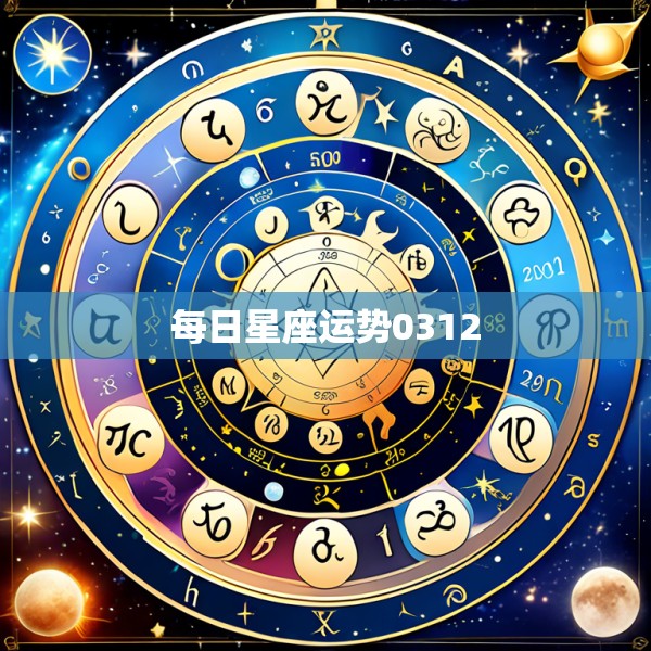 每日星座运势0312