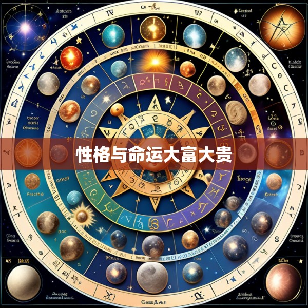 性格与命运大富大贵