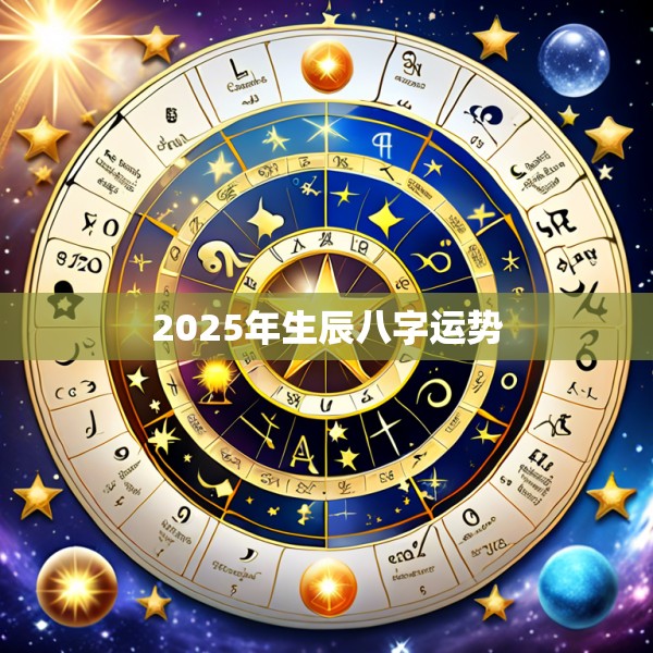 2025年生辰八字运势