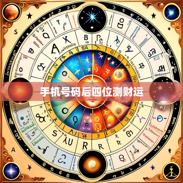 手机号码后四位测财运