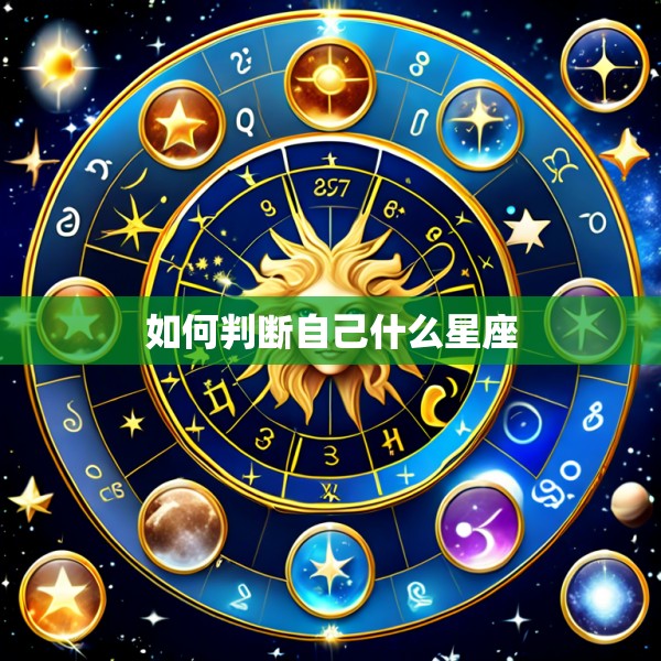 如何判断自己什么星座