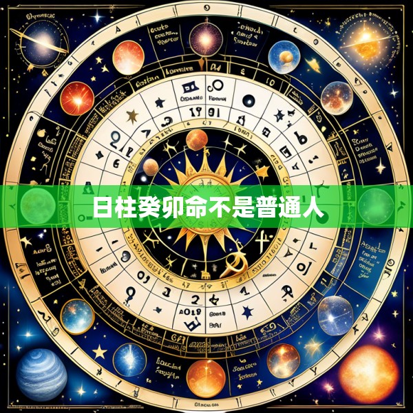 日柱癸卯命不是普通人