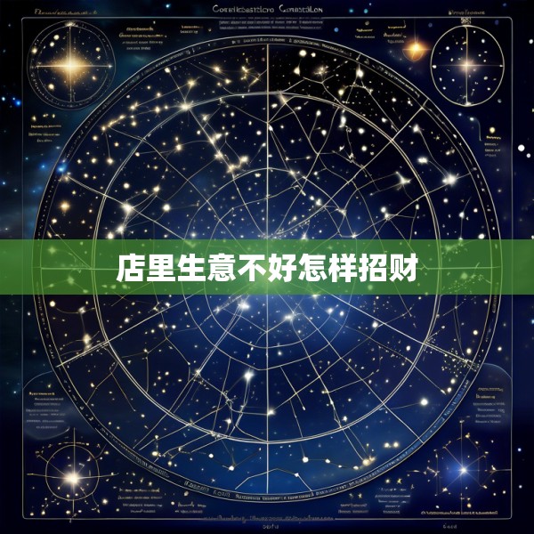 店里生意不好怎样招财