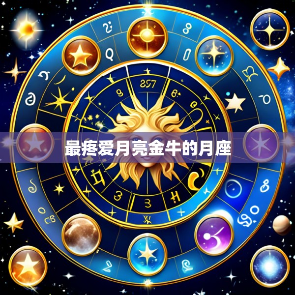 最疼爱月亮金牛的月座