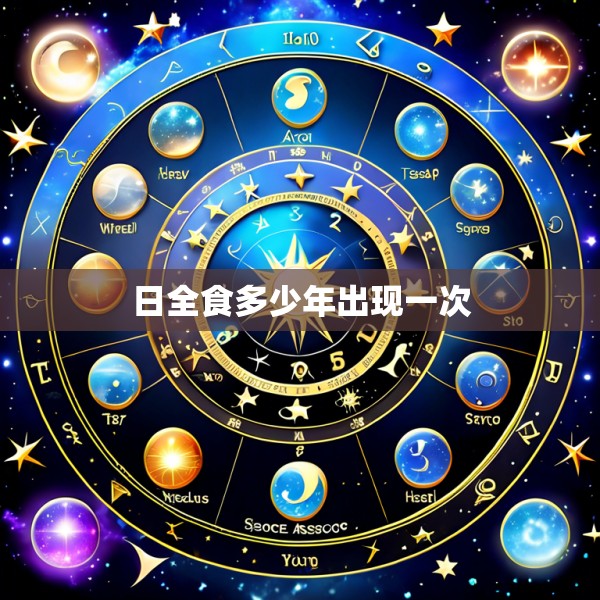日全食多少年出现一次