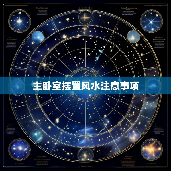 主卧室摆置风水注意事项