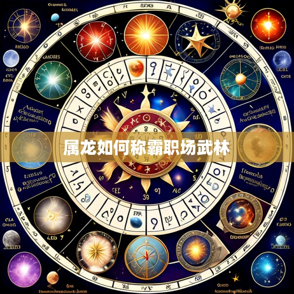 属龙如何称霸职场武林