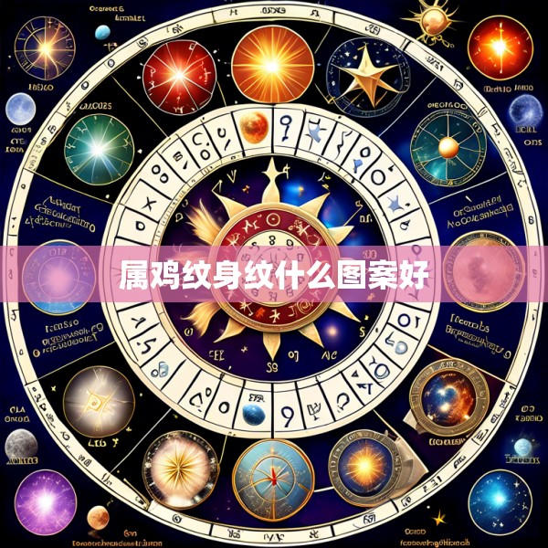 属鸡纹身纹什么图案好