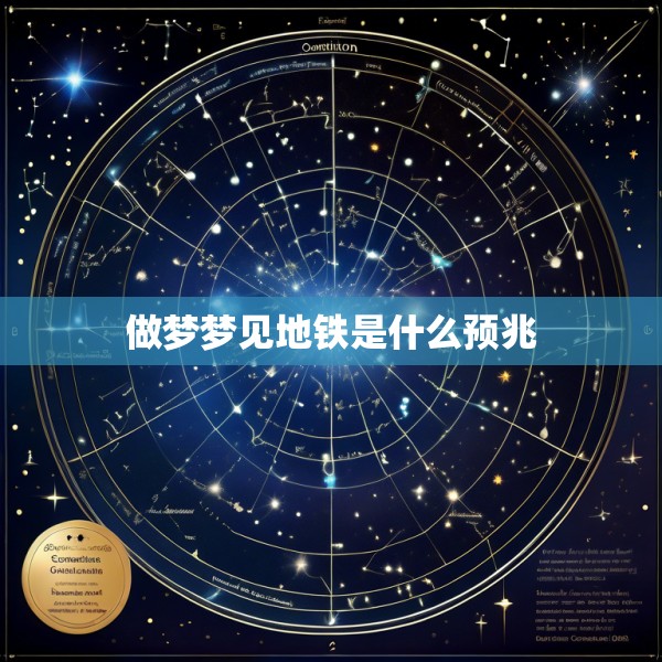 做梦梦见地铁是什么预兆