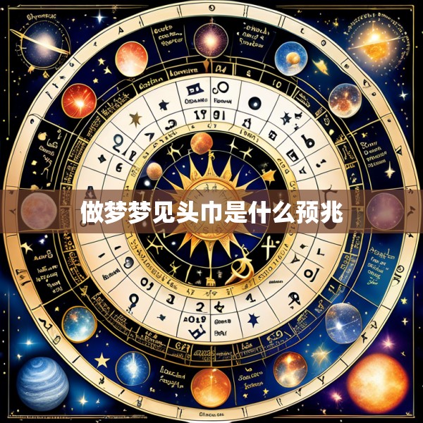 做梦梦见头巾是什么预兆