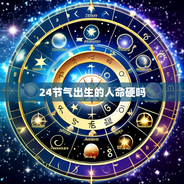 24节气出生的人命硬吗