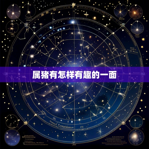 属猪有怎样有趣的一面