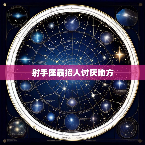 射手座最招人讨厌地方