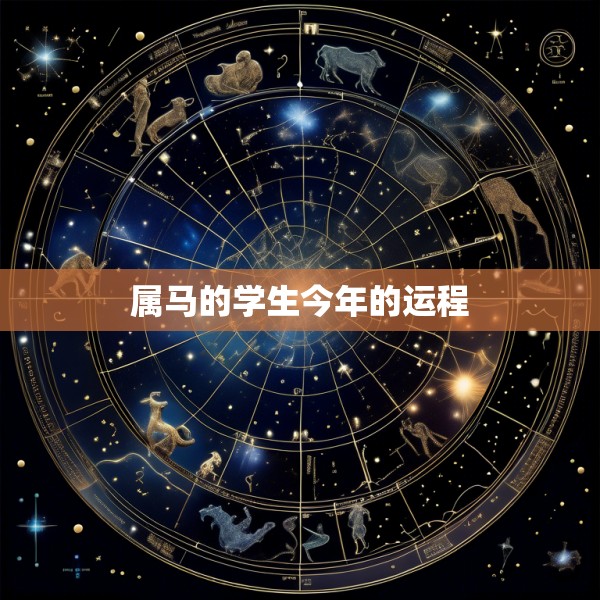属马的学生今年的运程