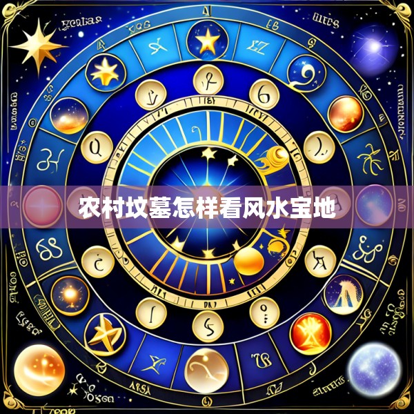 农村坟墓怎样看风水宝地