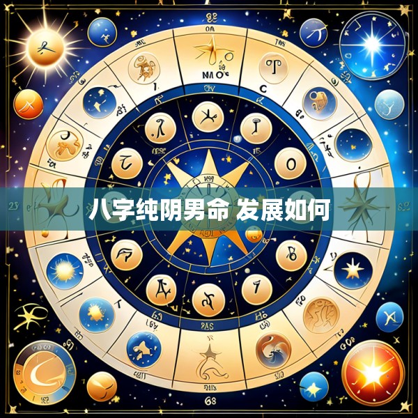 八字纯阴男命 发展如何