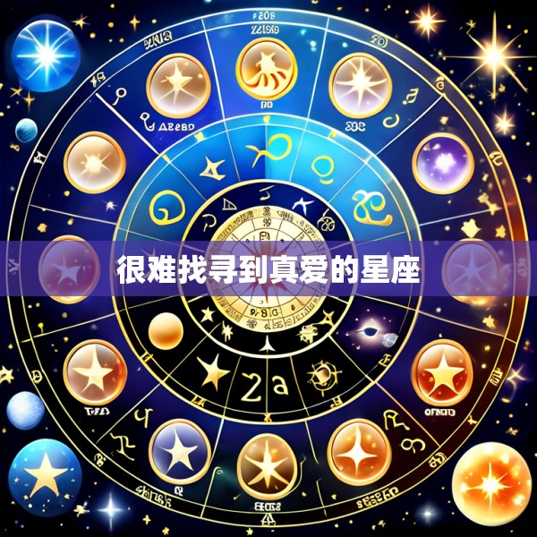 很难找寻到真爱的星座