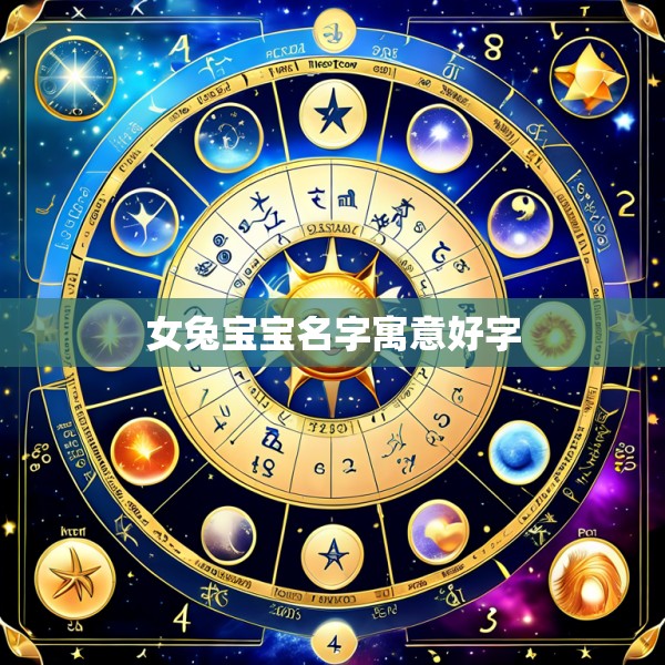 女兔宝宝名字寓意好字