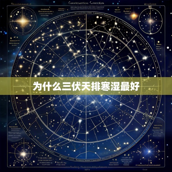 为什么三伏天排寒湿最好