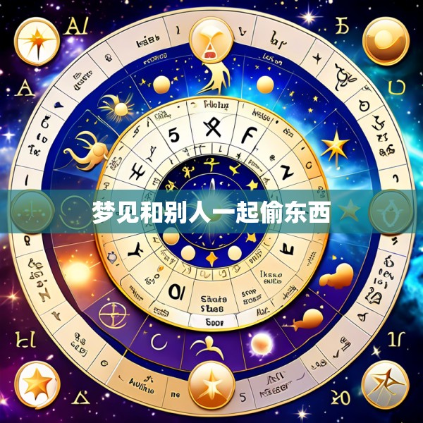 梦见和别人一起偷东西