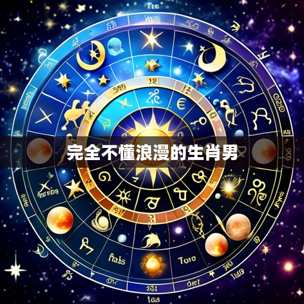 完全不懂浪漫的生肖男