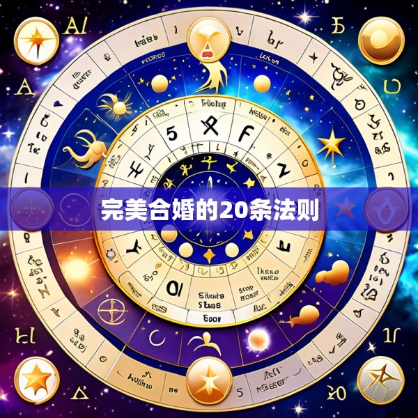 完美合婚的20条法则