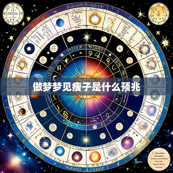 做梦梦见瘦子是什么预兆